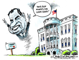 TRUMP AND NIXON by Dave Granlund