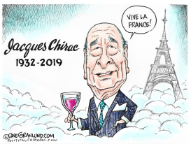 JACQUES CHIRAC TRIBUTE 1932- 2019 by Dave Granlund