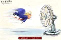 TRUMP HIT THE FAN by Ed Wexler