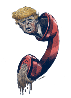 TRUMP AT THE PONE by Dario Castillejos