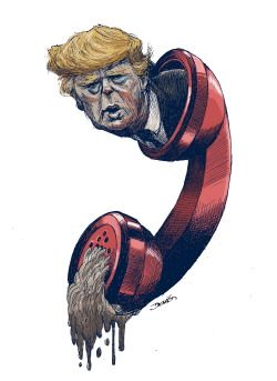 TRUMP AT THE PONE by Dario Castillejos