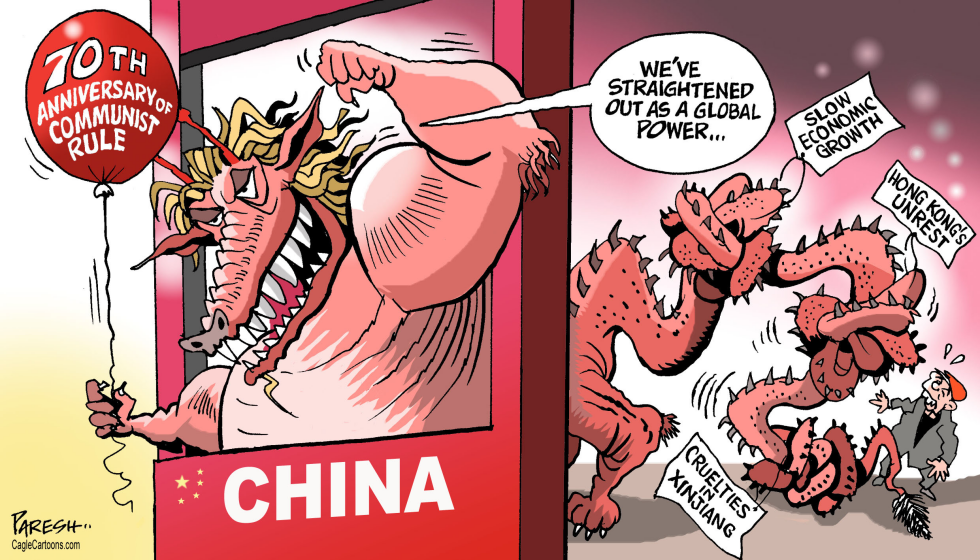  CHINA COMMUNIST 70 YEARS by Paresh Nath