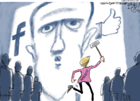 ZUCKERBERG WARREN by Pat Bagley