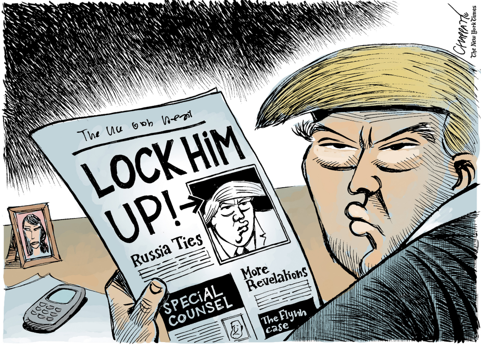  THE TRUMP INVESTIGATION by Patrick Chappatte