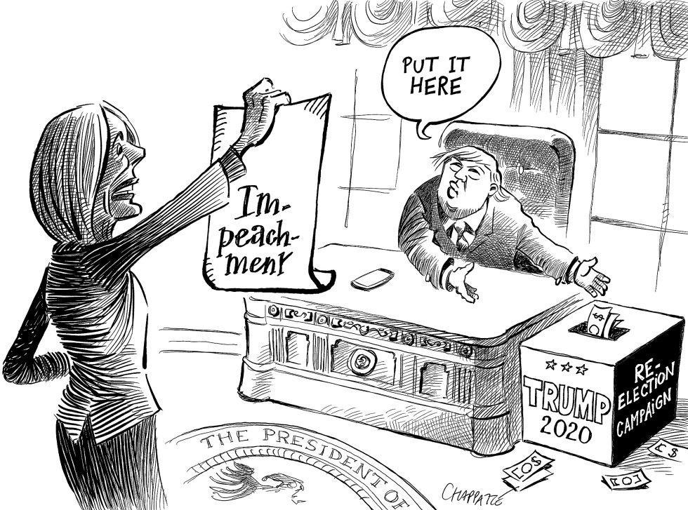  IMPEACHMENT INQUIRY by Patrick Chappatte