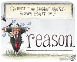 UKRAINE WHISTLEBLOWER by Adam Zyglis