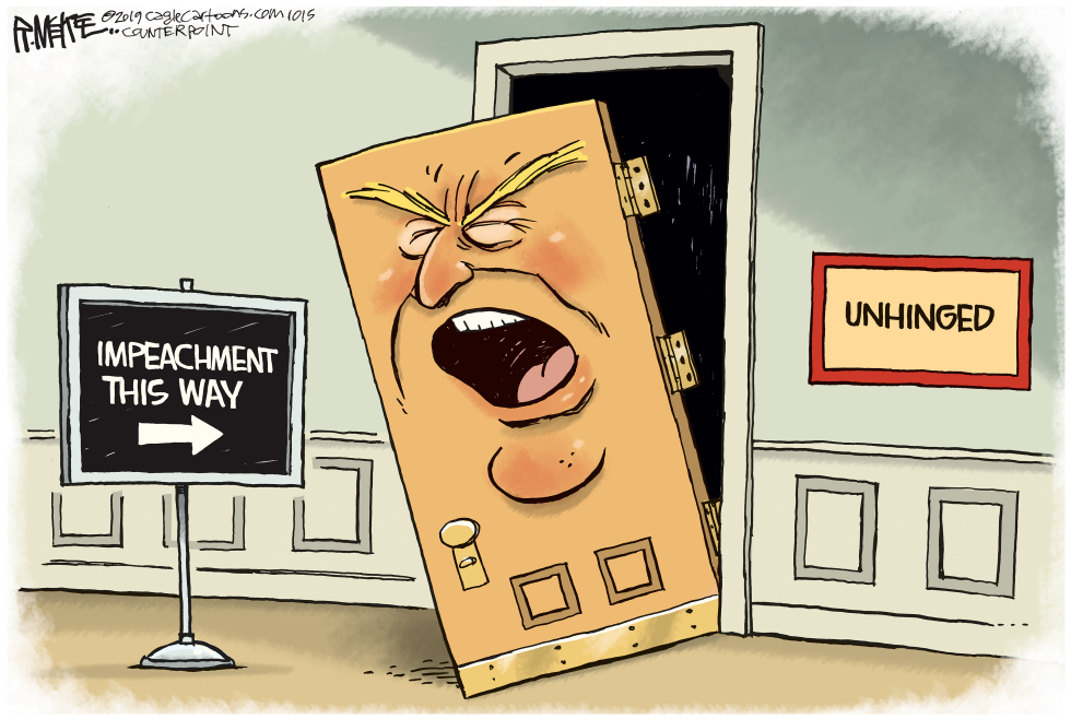  TRUMP UNHINGED by Rick McKee