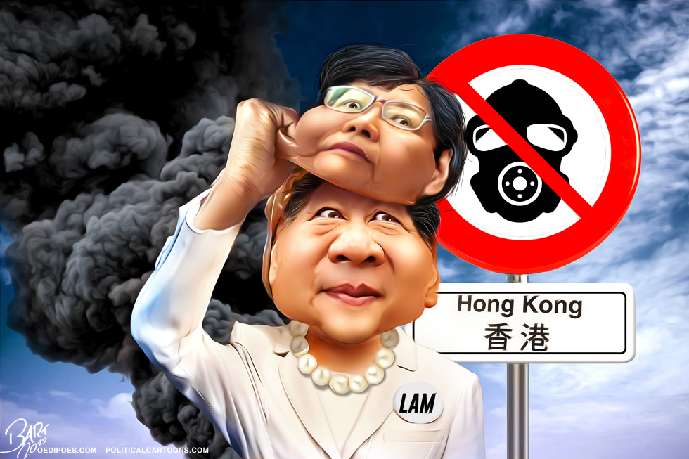  HONG KONG ANTI MASK LAW by Bart van Leeuwen