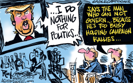 TRUMP POLITICS by Milt Priggee