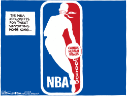 NBA AND CHINA by Kevin Siers