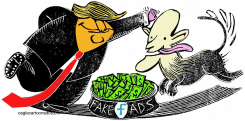 TRUMP'S FACEBOOK LAPDOG by Randall Enos