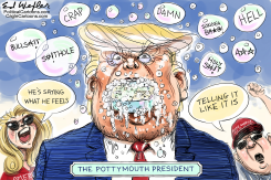 POTTYMOUTH PRESIDENT by Ed Wexler