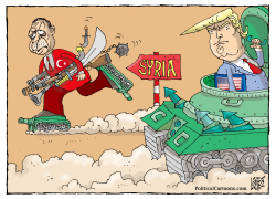 ERDOGAN IN SYRIA by Nikola Listes