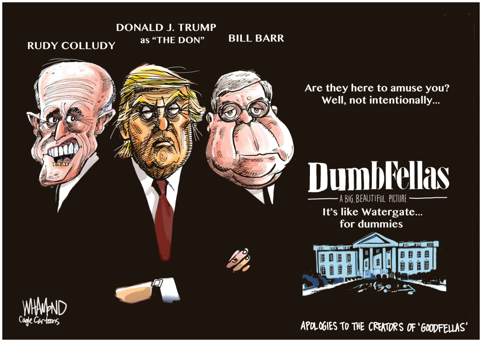  DUMB FELLAS: WATERGATE THE SEQUEL by Dave Whamond