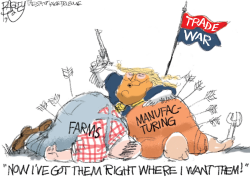 TRADE MASSACRE by Pat Bagley