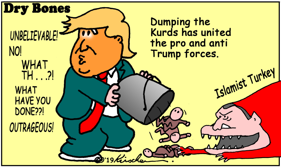  TRUMP DUMPS KURDS by Yaakov Kirschen