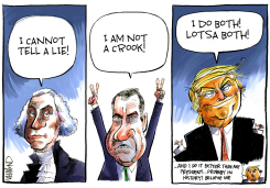 TRUMP NOBODY DOES IT BETTER by Dave Whamond