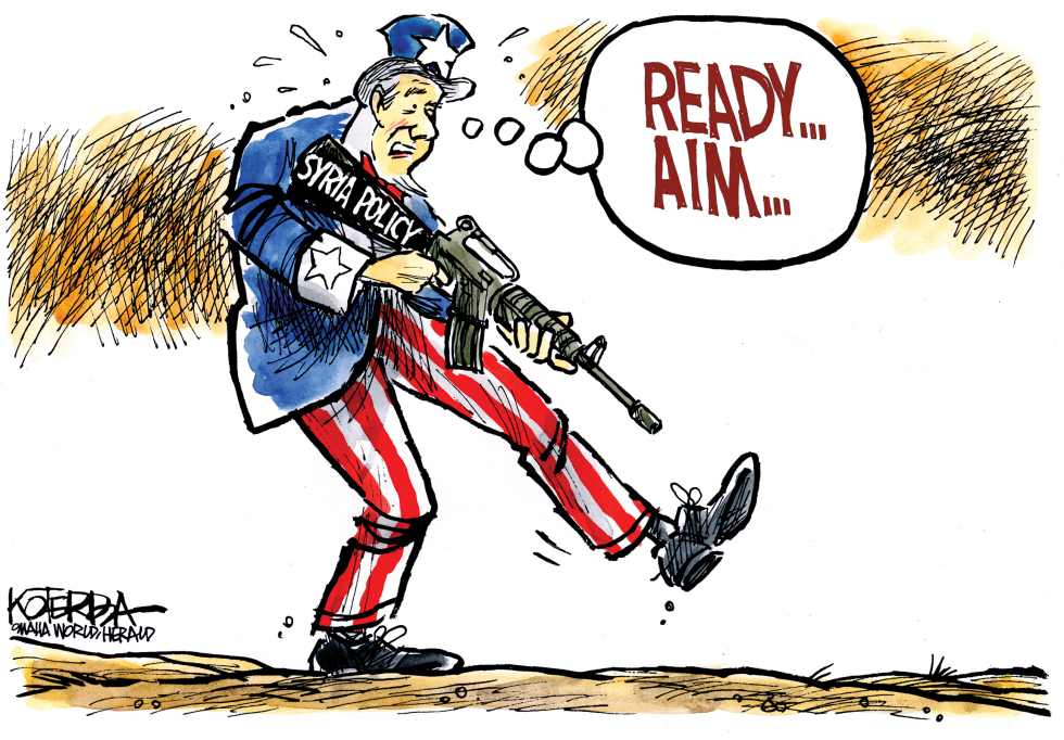  READY...AIM by Jeff Koterba