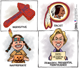 WARREN NATIVE AMERICAN by Rick McKee