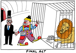 FINAL ACT BREXIT CIRCUS by Schot