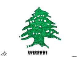 LEBANON PROTESTS by Osama Hajjaj