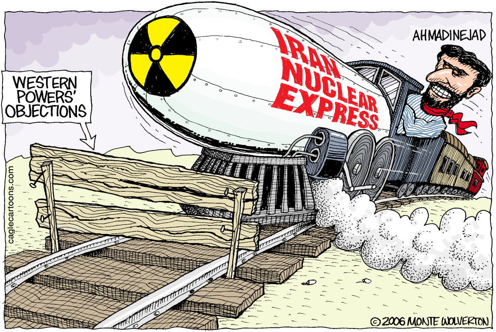  IRAN NUCLEAR EXPRESS by Wolverton