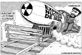 EXPRESO NUCLEAR DE IRAN by Wolverton