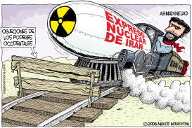 EXPRESO NUCLEAR DE IRAN  by Wolverton