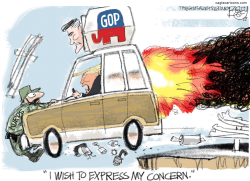 ROMNEY CONCERN by Pat Bagley