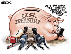 TRUMP PIGGIES by Steve Sack