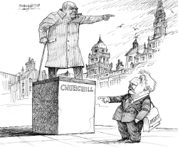 JOHNSON CHURCHILL DISAGREEMENT by Petar Pismestrovic