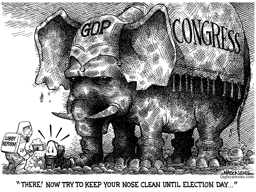  CONGRESS CLEANS UP by RJ Matson