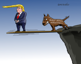 A PRESIDENT IN TROUBLE by Arcadio Esquivel