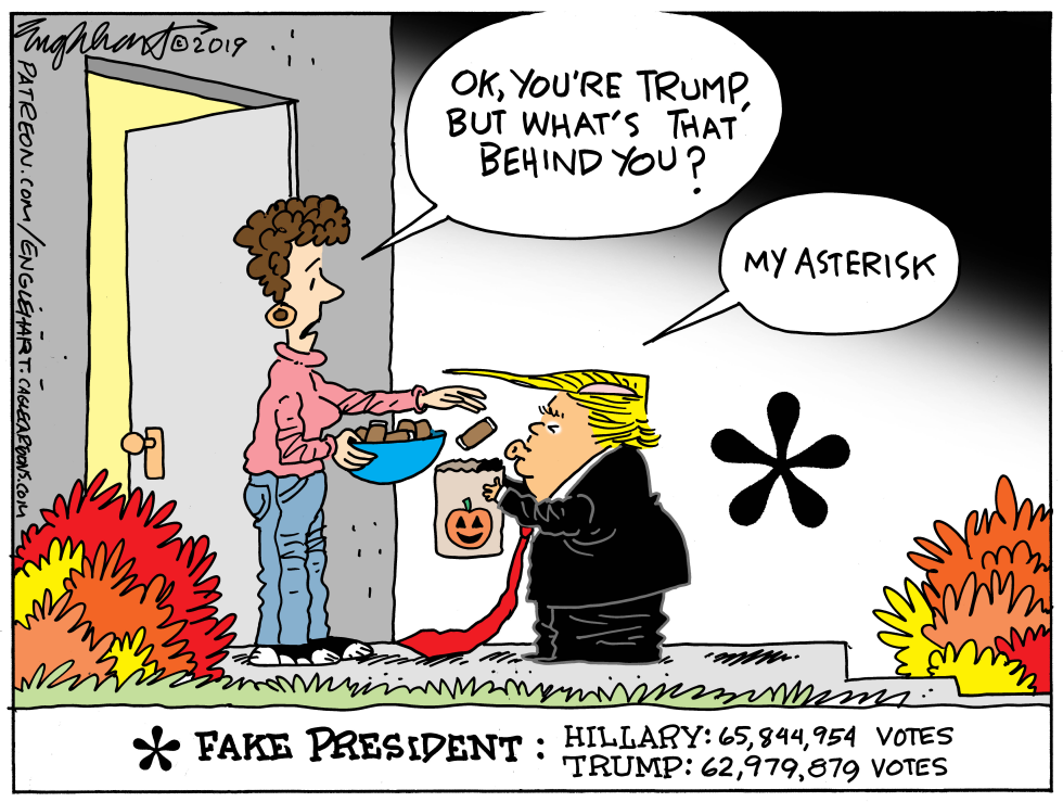  FAKE PRESIDENT by Bob Englehart