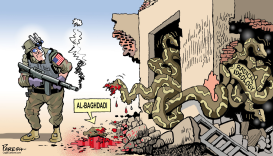 AL-BAGHDADI DEAD by Paresh Nath