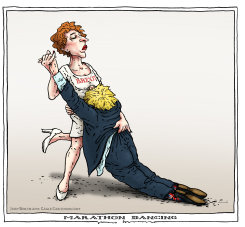 MARATHON DANCING by Joep Bertrams