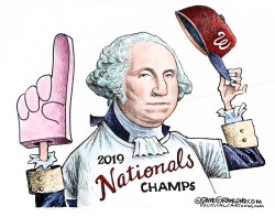 NATIONALS MLB CHAMPS 2019 by Dave Granlund