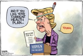 WARREN HEALTH PLAN by Rick McKee