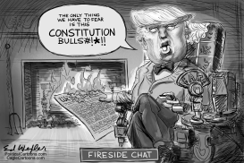 FIRESIDE TRUMP by Ed Wexler