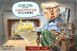 FIRESIDE TRUMP by Ed Wexler