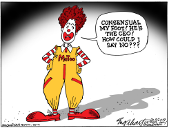 MACDONALDS CEO by Bob Englehart