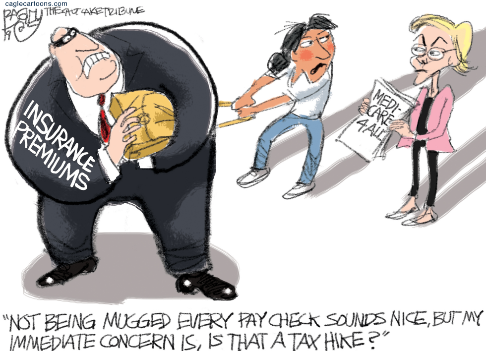  WARREN'S PLAN by Pat Bagley