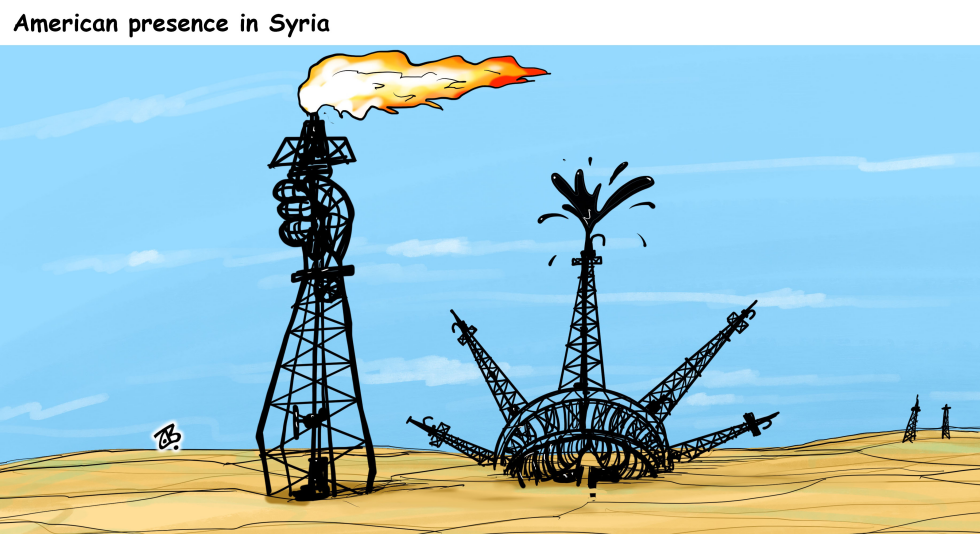  AMERICAN PRESENCE IN SYRIA by Emad Hajjaj