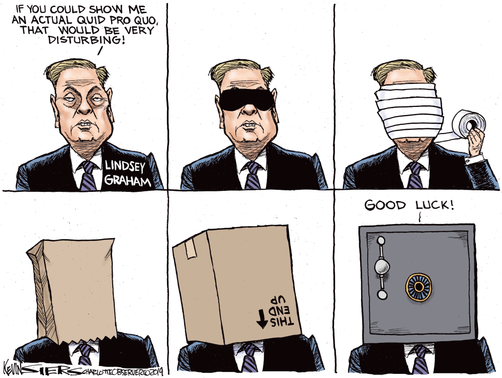  LINDSEY GRAHAM by Kevin Siers