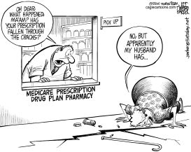 CRACKS IN THE PRESCRIPTION DRUG PLAN by Parker