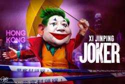 JOKER XI JINPING by Bart van Leeuwen