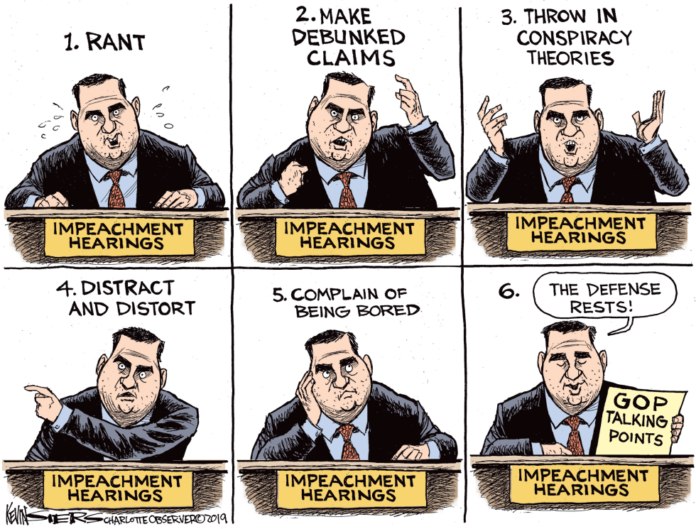  GOP IMPEACHMENT STRATEGY by Kevin Siers