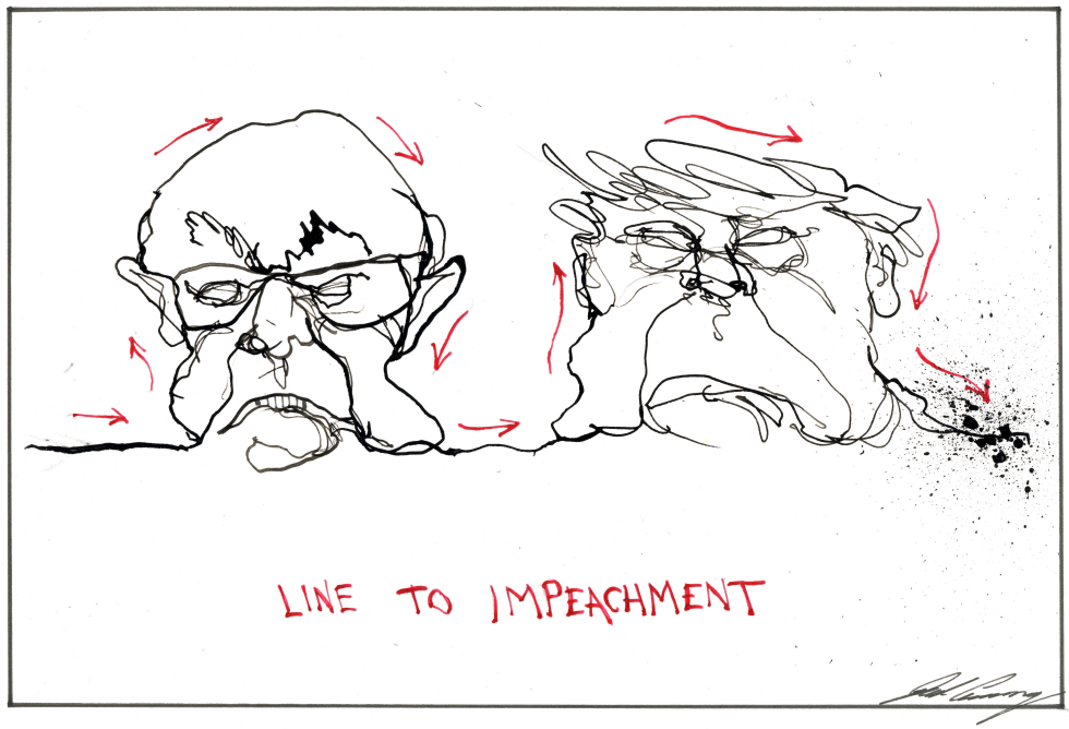  LINE TO IMPEACHMENT by Dale Cummings