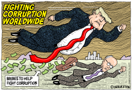 FIGHTING CORRUPTION WORLDWIDE by Wolverton