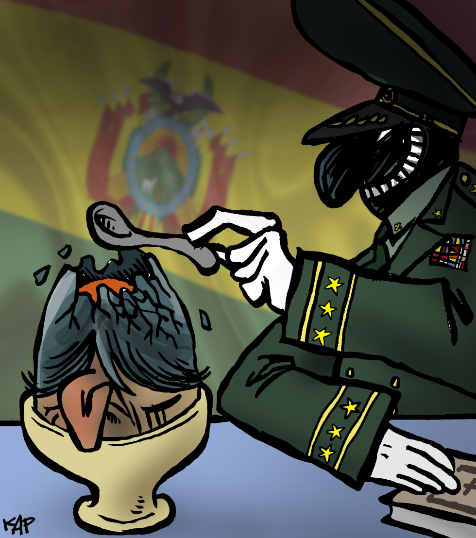  BOLIVIA COUP by Kap